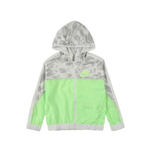 Nike Sportswear Átmeneti dzseki  citromzöld / szürke / világosszürke