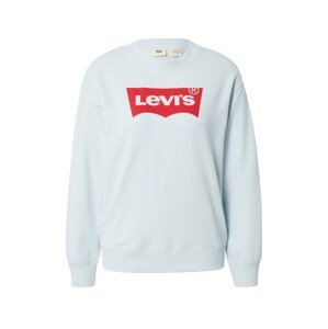 LEVI'S Tréning póló  ezüstszürke / piros