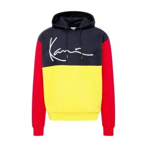 Karl Kani Tréning póló 'Signature Block Teddy'  sárga / sötétkék / piros