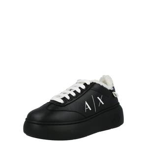 ARMANI EXCHANGE Sneaker  fekete / fehér