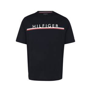 Tommy Hilfiger Big & Tall Póló  éjkék / fehér / piros / tengerészkék
