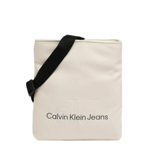 Calvin Klein Jeans Válltáska  természetes fehér / fekete