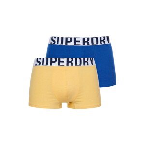 Superdry Boxeralsók  kék / sárga / fekete / fehér