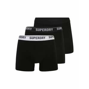 Superdry Boxeralsók  világoskék / fekete / fehér