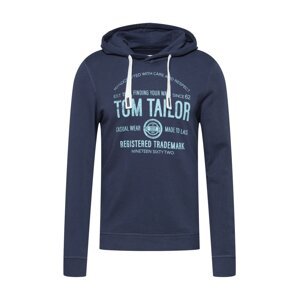 TOM TAILOR Tréning póló  tengerészkék / égkék