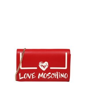 Love Moschino Válltáska  piros / fehér