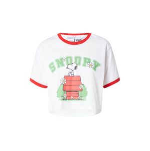 Vintage Supply Póló  fehér / piros / világoszöld / fekete