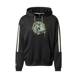 ADIDAS PERFORMANCE Sportsweatshirt  fekete / világoszöld / szürke / fehér