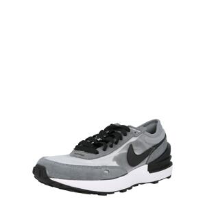 Nike Sportswear Sportcipő 'Waffle One'  szürke / fekete / fehér