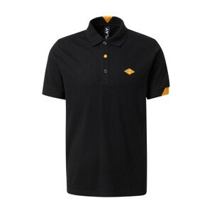 REPLAY Poloshirt  fekete / sárga