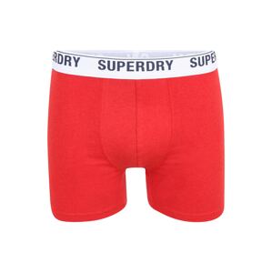 Superdry Boxeralsók  piros / fehér / sötétkék