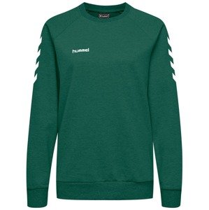 Hummel Tréning póló  sötétzöld / fehér
