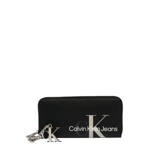 Calvin Klein Jeans Pénztárcák  fekete / ezüst / sötétszürke / greige