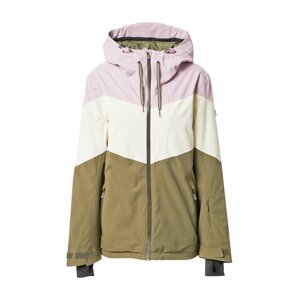 ROXY Kültéri kabátok 'HAVEN'  khaki / krém / rózsaszín