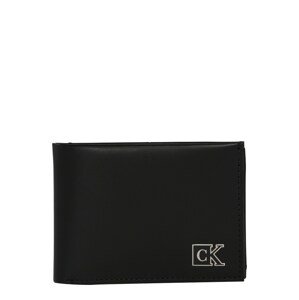 Calvin Klein Jeans Pénztárcák 'PLAQUE'  fekete