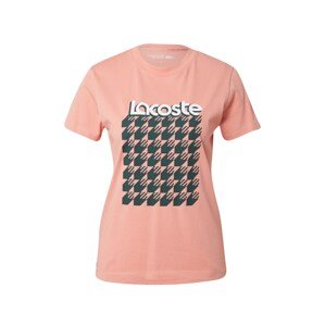 Lacoste Sport Funkcionális felső  világos-rózsaszín / sötétzöld / fehér