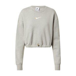 Nike Sportswear Tréning póló  szürke / fehér / arany / ezüst