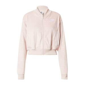 Nike Sportswear Tréning dzseki 'NSW Air'  pasztell-rózsaszín / fehér