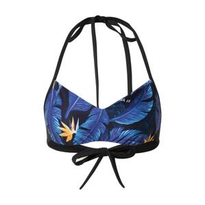NEBBIA Bikini felső 'Earth Powered'  kék / tengerészkék / narancs