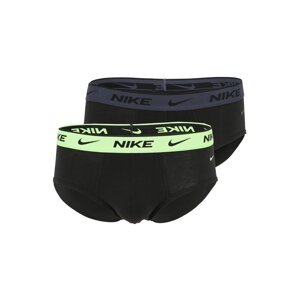 NIKE Sport alsónadrágok  fekete / sötétszürke / pasztellsárga