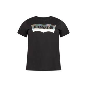 Levi's® Plus Póló  fekete / ezüst