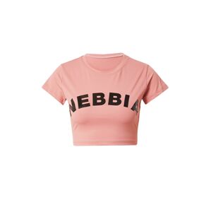 NEBBIA Póló  rózsaszín / fekete