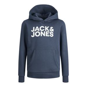 Jack & Jones Junior Pulóver  kék / fehér