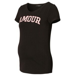 Supermom Póló 'Amour'  rózsaszín / világos-rózsaszín / fekete
