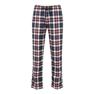Abercrombie & Fitch Pizsama nadrágok  tengerészkék / fehér / piros