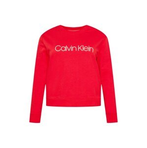 Calvin Klein Curve Tréning póló  piros / fehér