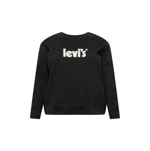 Levi's® Plus Tréning póló 'PL Graphic Standard Crew'  fekete