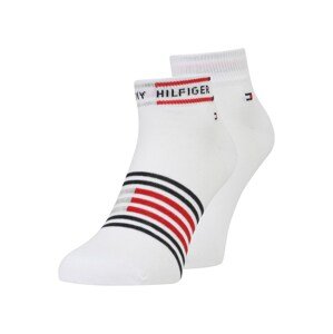 Tommy Hilfiger Underwear Zokni  fehér / piros / fekete / szürke melír