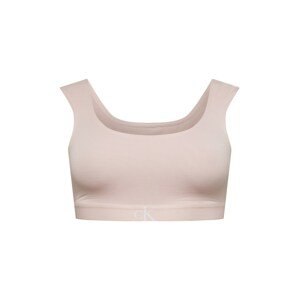 Calvin Klein Underwear Plus Melltartó  pasztell-rózsaszín / fehér