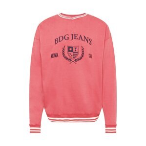 BDG Urban Outfitters Tréning póló  dinnye / fehér / sötétkék
