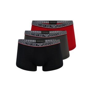 Emporio Armani Boxeralsók  fekete / piros / sötétszürke / fehér