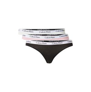 Calvin Klein Underwear String bugyik  szürke melír / fekete / rózsaszín / rózsaszín