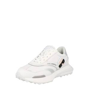 Karl Lagerfeld Rövid szárú sportcipők 'ZONE'  bézs / fekete / ezüst / fehér