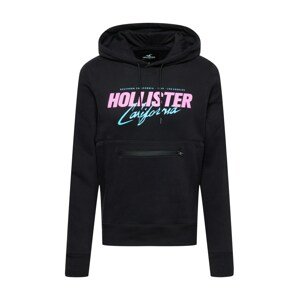 HOLLISTER Tréning póló 'GAMER'  türkiz / világos-rózsaszín / fekete / fehér