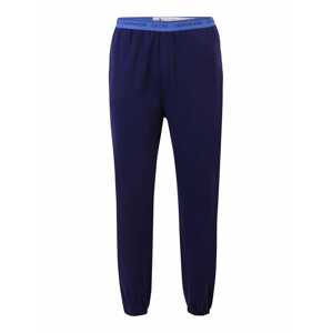 Calvin Klein Underwear Pizsama nadrágok  kék / tengerészkék