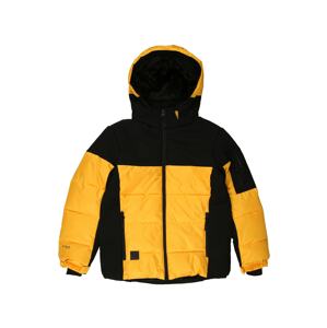 ICEPEAK Kültéri kabátok 'LENS'  limone / fekete