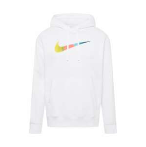 Nike Sportswear Sweatshirt  fehér / lazac / arany / türkiz / mustár