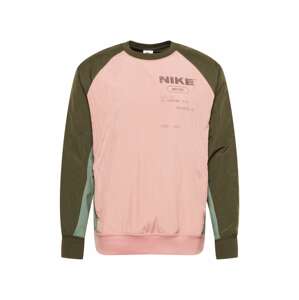 Nike Sportswear Tréning póló  világos-rózsaszín / menta / olíva