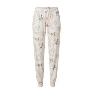 PJ Salvage Pizsama nadrágok  krém / rózsaszín / barna / khaki / őszibarack