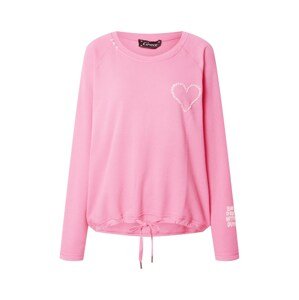 Grace Tréning póló  rózsaszín / fehér