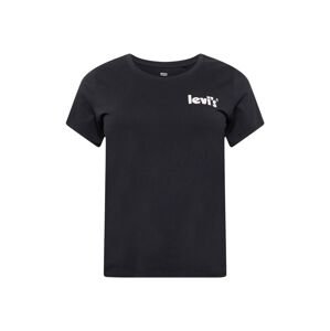 Levi's® Plus Póló  fekete / fehér