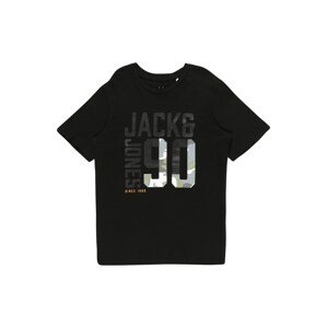 Jack & Jones Junior Póló  fekete / sötétszürke / világoskék / fehér / világoszöld