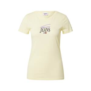 Tommy Jeans Póló  pasztellsárga / vegyes színek