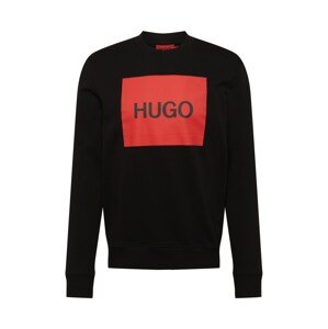 HUGO Tréning póló 'Duragol'  fekete / piros