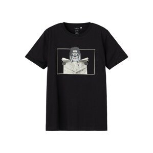 LMTD T-Shirt  fekete / szürke / gyapjúfehér / sötétszürke