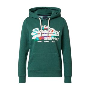 Superdry Tréning póló 'RAINBOW'  sötétzöld / vegyes színek